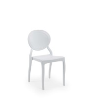White lotus chair