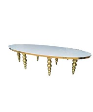 Oval- Oder Tisch 3m - Mode