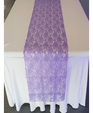 Table path in purple lace x...