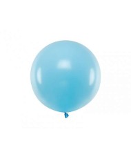 Ballon 1m pastellblau - 1 Stk