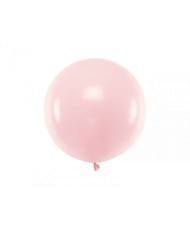 Ballon 1m rose bebe - 1 pcs