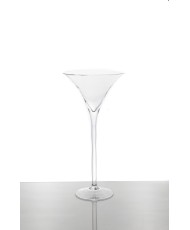Klare Martini-Vase 60 cm