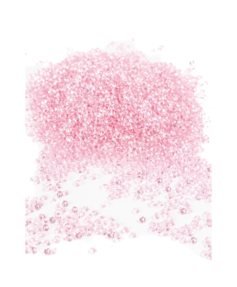 Perle de table rose pale
